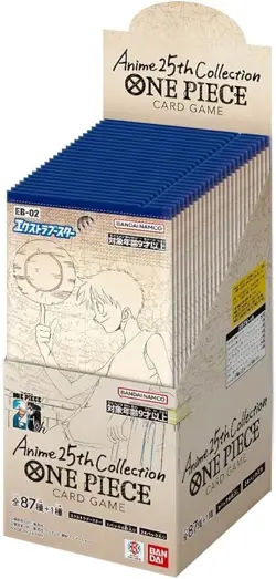 ONE PIECE Card Game EXTRA Anime 25th Box EB-02 Factory SEALED Japanese - Image 2