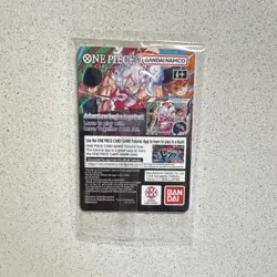 Bandai Namco Monkey D. Luffy Full Art Holo Promo US Voyage One Piece CCG Card - Image 2