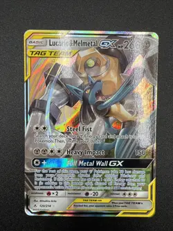 2019 Pokemon - Lucario and Melmetal GX - SM Unbroken Bonds Card 120/214 - Image 1