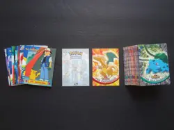 1999 Topps Pokemon TV Animation Black Logo Series 1 Complete Set 90 Card 2nd Lot - Image 1