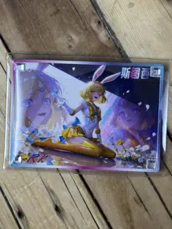 One Piece CCG Goddess Carrot Metal Card - Sailor Moon Crossover - Image 1