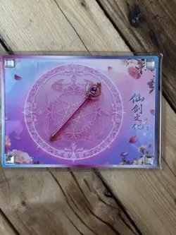 One Piece CCG Goddess Boa Hancock Metal Card - Sailor Moon Crossover - Image 2