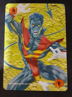 1995-1999 Marvel Overpower CCG Nightcrawler Card - Image 1