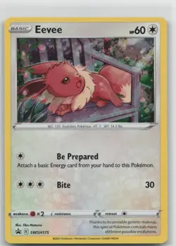 Eevee SWSH175 SWSH: Sword & Shield Promo Cards Holo - Image 1