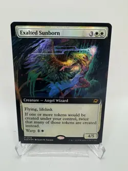 Exalted Sunborn (Extended Art) [Edge of Eternities] Foil Near Mint - Image 1