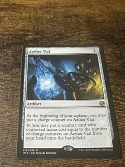 Aether Vial, Light Play, English Iconic Masters MTG - Image 1