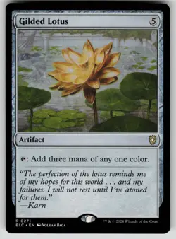 Gilded Lotus Normal R Commander: Bloomburrow 271 NM - Image 1
