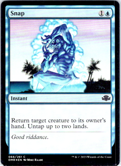 Snap | Foil | DMR | 66 | NM | 2023 | Mike Raabe - Image 1