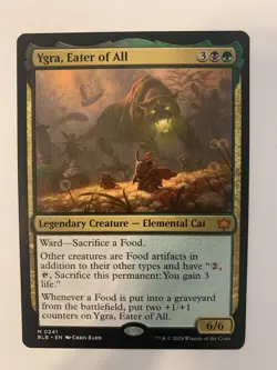Ygra, Eater of All Bloomburrow Regular - Image 1