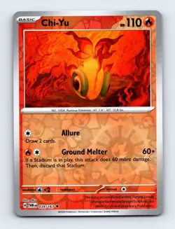 Chi-Yu 039/167 SV06: Twilight Masquerade Rare Holo Pokemon NM - Image 1