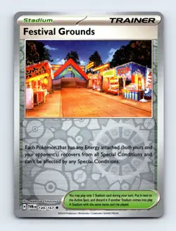 Festival Grounds 149/167 SV06: Twilight Masquerade Rare Holo Pokemon NM - Image 1