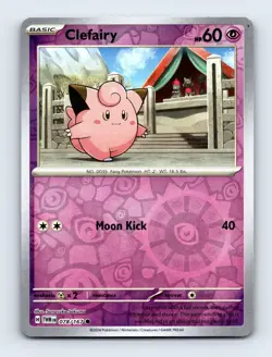 Clefairy 078/167 SV06: Twilight Masquerade Rare Holo Pokemon NM - Image 1