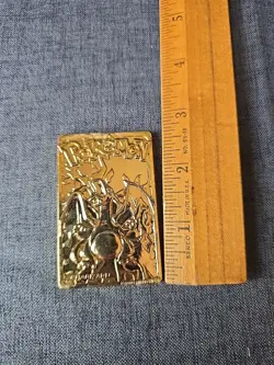 1999 Nintendo BK Pokemon Card 23k Gold Plated Charizard, Jigglypuff & Togepi - Image 3