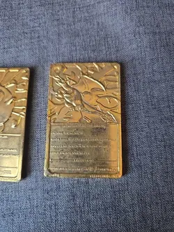 1999 Nintendo BK Pokemon Card 23k Gold Plated Charizard, Jigglypuff & Togepi - Image 5