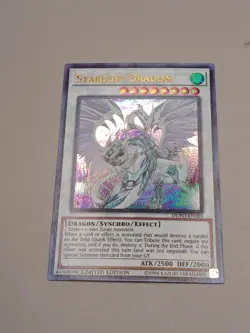 Yugioh! Stardust Dragon DUPO-EN103 Ultra Rare Limited Edition NM - Image 2