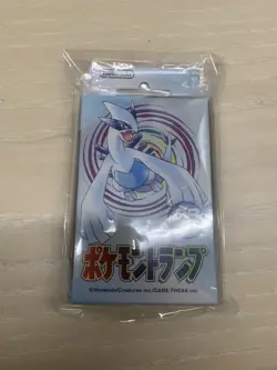 1999 Japanese Pokemon Poker Playing Cards Deck SEALED Silver Lugia Set - Image 2