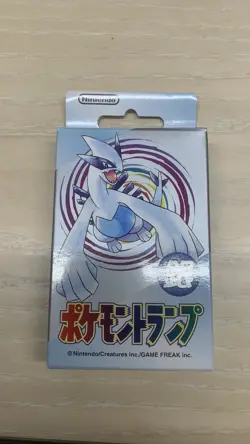 1999 Japanese Pokemon Poker Playing Cards Deck SEALED Silver Lugia Set - Image 3