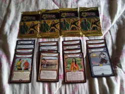 Legend Of The Five Rings 4 Sealed Gold Edition Packs and loose cards - Image 1