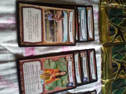 Legend Of The Five Rings 4 Sealed Gold Edition Packs and loose cards - Image 2