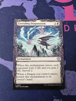MTG - Corroding Dragonstorm - TDM - 0297 - Image 1
