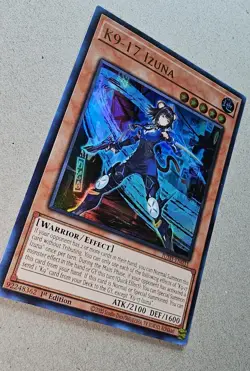 K9-17 Izuna (1st Edition) - Ultra Rare - Near Mint - Limited Edition - YuGiOh! - Image 2