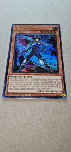 K9-17 Izuna (1st Edition) - Ultra Rare - Near Mint - Limited Edition - YuGiOh! - Image 3