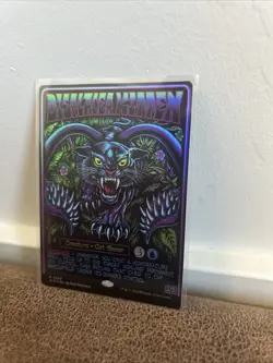 1x Displacer Kitten, Secret Lair D&D - 2506, Foil Magic MTG NM - Image 4