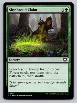 Skyshroud Claim - Commander: Edge of Eternities MTG - Image 1