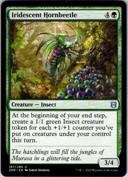 Magic | ZNR | Iridescent Hornbeetle | 187 | Normal | NM - Image 1