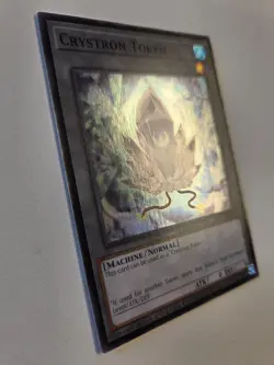 Crystron Token OP28-EN027 Super Rare Yugioh OTS Tournament Pack 28 Mint - Image 2