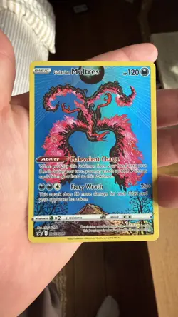 Galarian Moltres SWSH284 Sword & Shield Promo Pokemon Near Mint — Shinji Kanda - Image 1