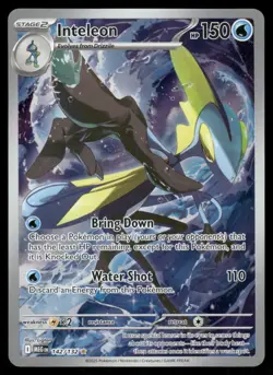 Pokemon Cards Inteleon 142/132 Mega Evolution Illustration Rare NM *3 - Image 1