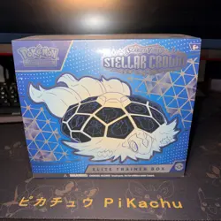 Pokemon TCG: Stellar Crown ETB (Elite Trainer Box) - Factory Sealed - Image 1
