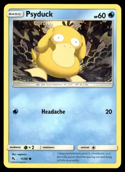 Psyduck 11/68 Common Hidden Fates Pokemon NM/M - Image 1