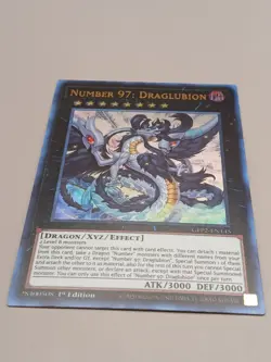 YUGIOH Number 97: Draglubion GFP2-EN145 Ultra Rare NM 1ST EDITION - Image 1