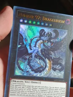 YUGIOH Number 97: Draglubion GFP2-EN145 Ultra Rare NM 1ST EDITION - Image 3