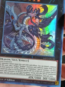 YUGIOH Number 97: Draglubion GFP2-EN145 Ultra Rare NM 1ST EDITION - Image 4