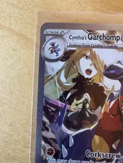 Pokemon TCG Sir Cynthia's Garchomp EX 232/182 Destined Rivals Mint - Image 2