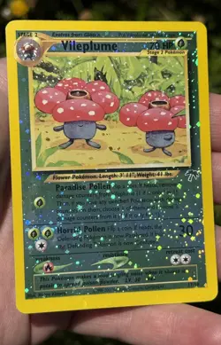 Pokemon Southern Islands Vileplume Reverse Holo Promo 17/18 Stage 2 2001 - Image 4
