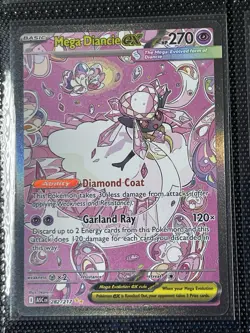 Pokemon TCG Mega Diancie EX SIR 282/217 Holo 270 HP Rare - Image 1