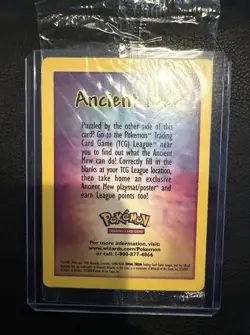 Pokemon TCG - Ancient Mew Promo Factory Sealed - Image 1