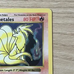 Pokemon TCG Shadowless Ninetales 12/102 Holo Base Set 1999 English with Bonus - Image 3