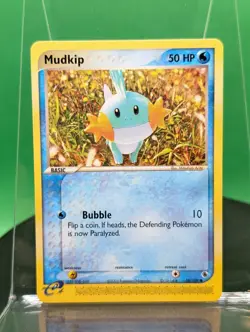 Mudkip 59/109 EX Ruby & Sapphire Common 2003 English Pokemon Nintendo - Image 3