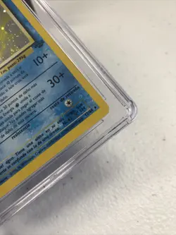 J4 VAPOREON 1999 - Pokemon Jungle Spanish Holo - 12/64 - CGC (8.5)NM/MINT+ - Image 5