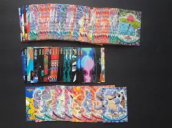 1999 Topps Pokemon Series 1 1st Movie Blue Black Logo Lot x86 TV Animation - Image 1