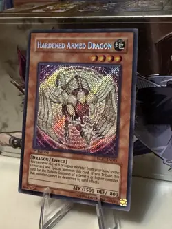 Hardened Armed Dragon RGBT-EN083 Raging Battle 1st Edition Secret Rare - Image 3