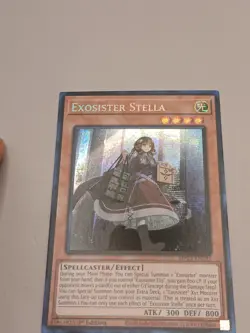 Yugioh Exosister Stella MP23-EN253 Secret Rare 1st Ed NM - Image 2