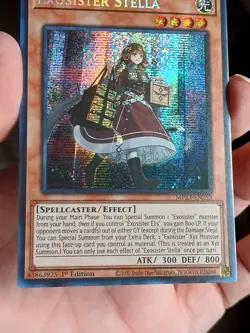 Yugioh Exosister Stella MP23-EN253 Secret Rare 1st Ed NM - Image 3