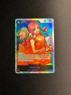 OP05-091 Rebecca SR Foil One Piece TCG English - NM - Image 1