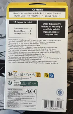 New Sealed Bandai One Piece Egghead Starter Deck ST 29 x1 - Image 2